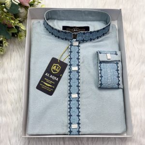 Fine Cotton Light Sky